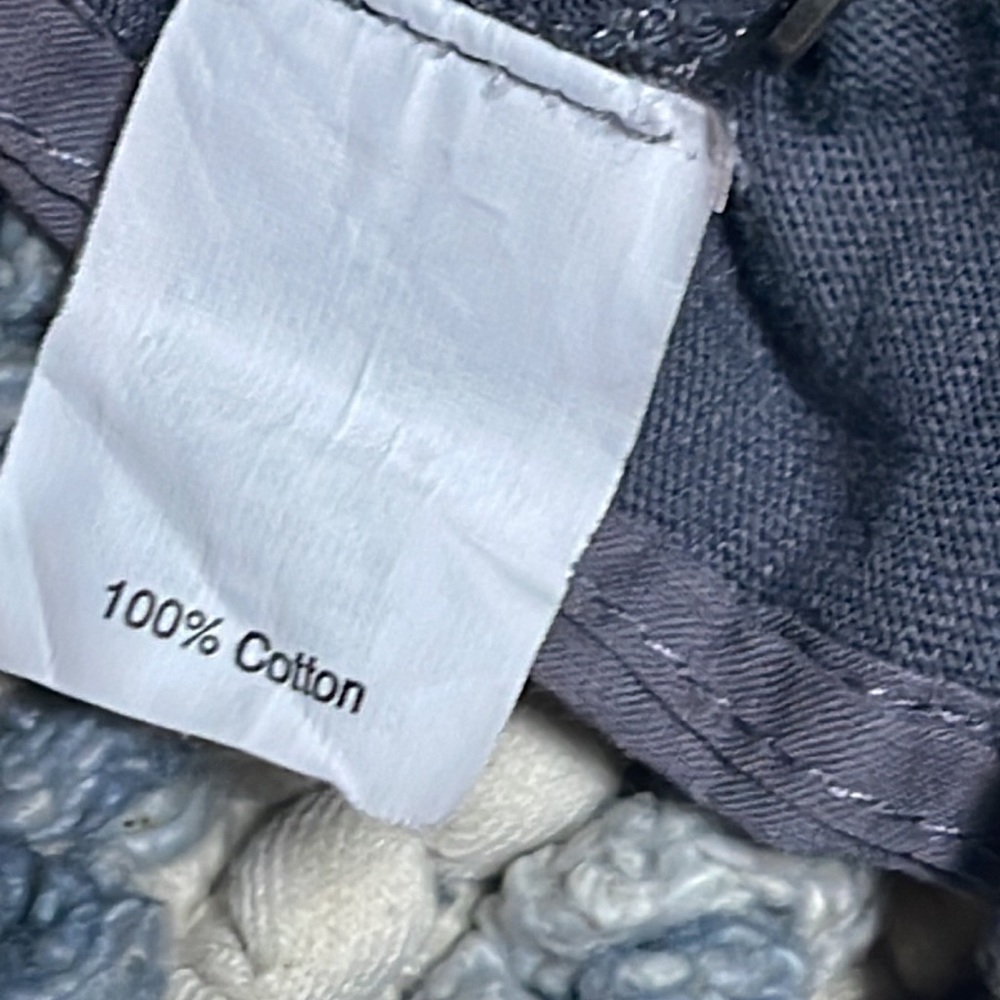 💜J. Crew 💜Cotton Blouse XXS Gray Ruffle Button Detail Soft like T-Shirt! B… - Picture 16 of 16